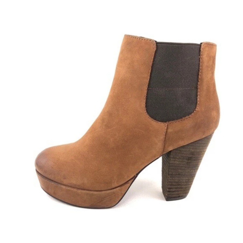 Madden Ryddlle Brown Ankle Boots 9.5 EUC